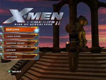 X-Men Legends II - Rise of Apocalypse screen shot title